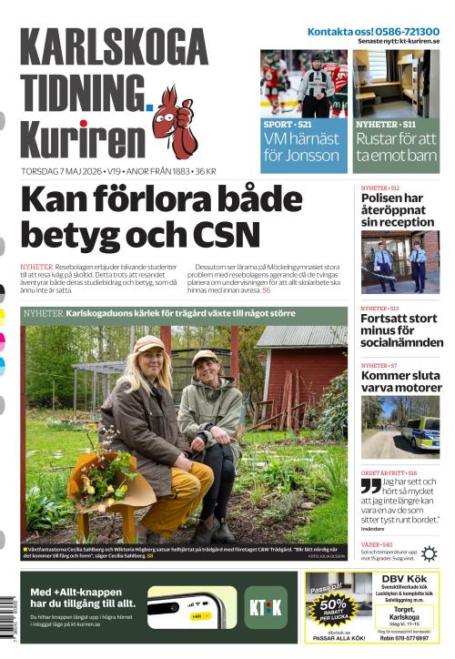 Karlskoga Tidning-Kuriren 7.5.2026