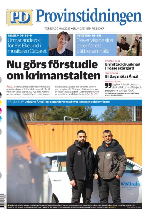 Provinstidningen Dalsland 7.5.2026