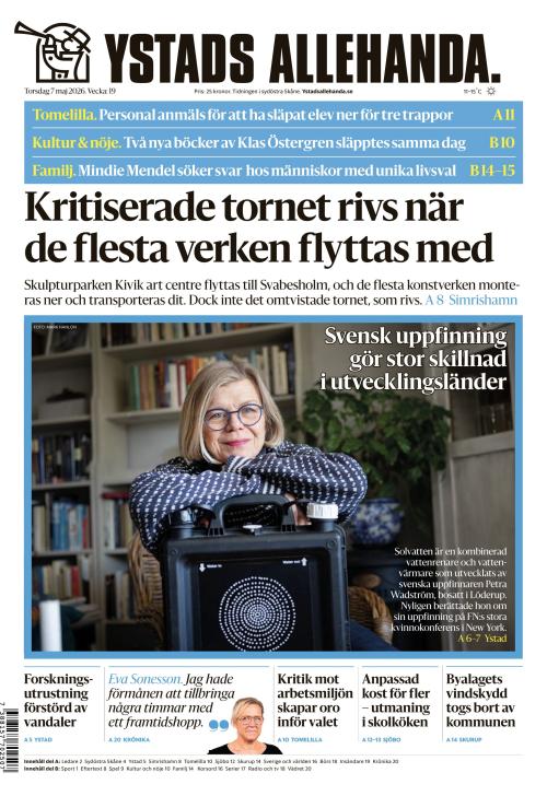 Ystads Allehanda 7.5.2026