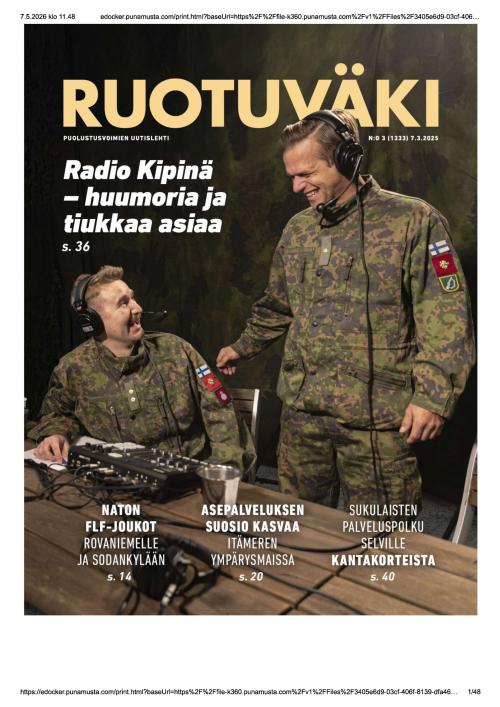 Ruotuväki 3/2025