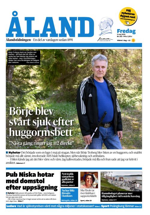 Ålandstidningen 8.5.2026