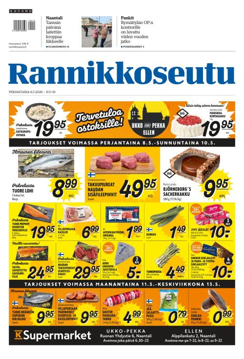 Rannikkoseutu 8.5.2026