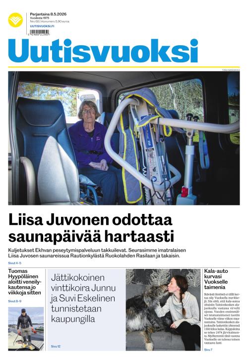 Uutisvuoksi 8.5.2026