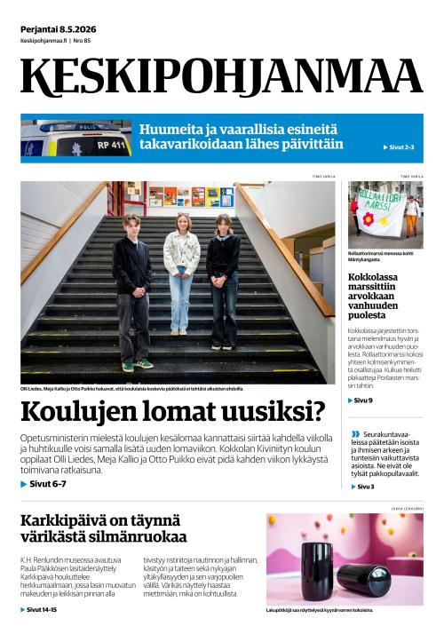 Keskipohjanmaa 8.5.2026