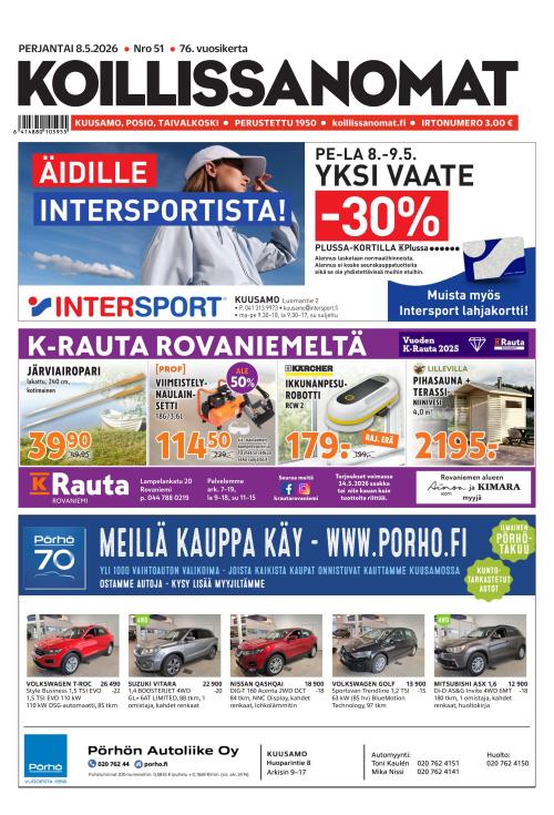 Koillissanomat 8.5.2026