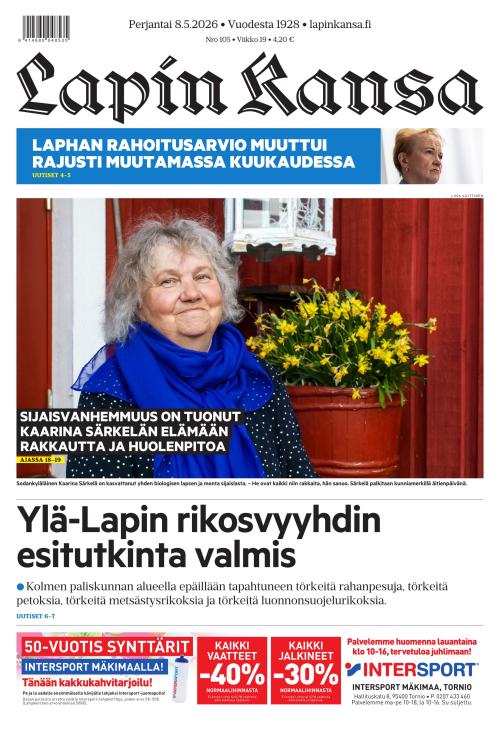 Lapin Kansa 8.5.2026