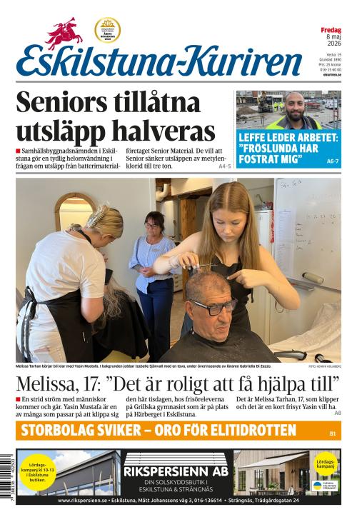 Eskilstuna-Kuriren 8.5.2026