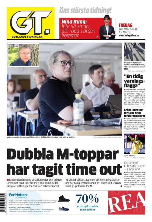 Gotlands Tidningar 8.5.2026