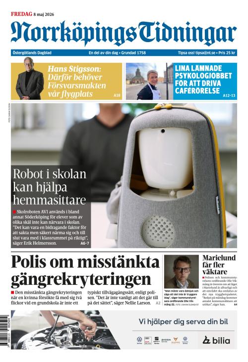 Norrköpings Tidningar 8.5.2026