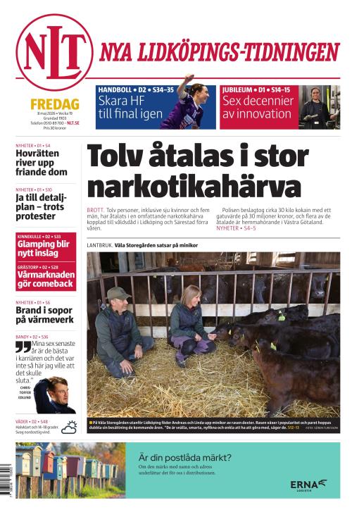 Nya Lidköpings-Tidningen 8.5.2026