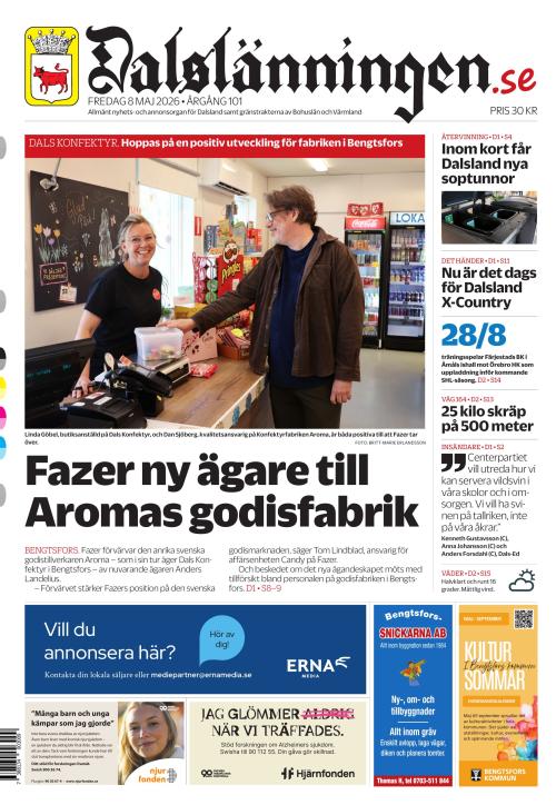 Dalslänningen 8.5.2026