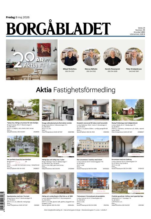 Borgåbladet 8.5.2026