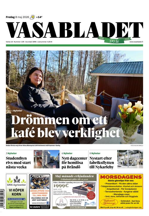 Vasabladet 8.5.2026