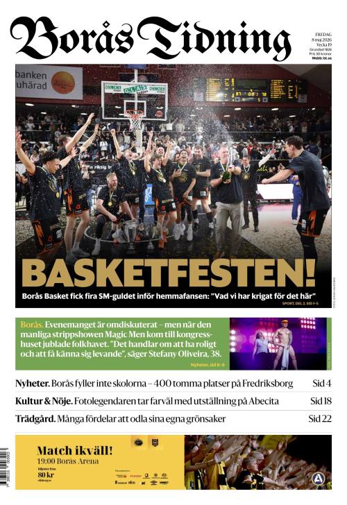 Borås Tidning 8.5.2026