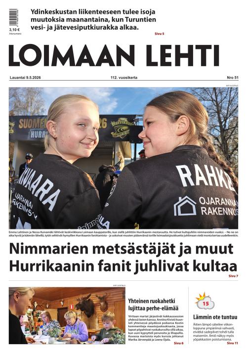 Loimaan Lehti 9.5.2026