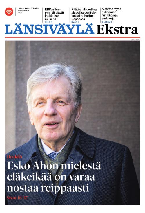 Länsiväylä 9.5.2026