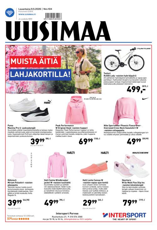 Uusimaa 9.5.2026