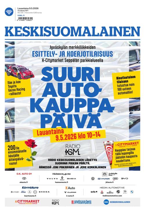 Keskisuomalainen 9.5.2026