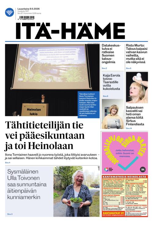 Itä-Häme 9.5.2026