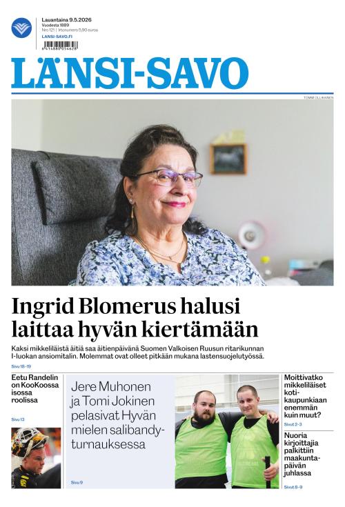 Länsi-Savo 9.5.2026