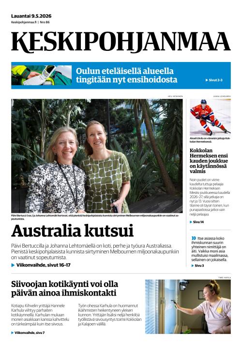 Keskipohjanmaa 9.5.2026