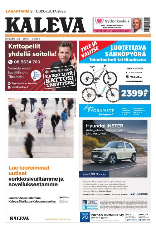 Kaleva 9.5.2026