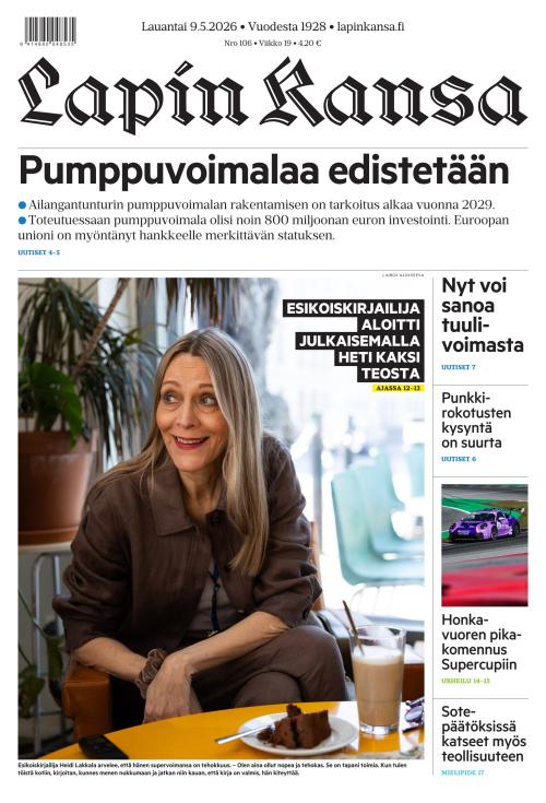 Lapin Kansa 9.5.2026