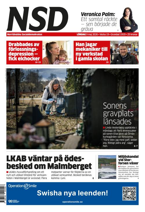 Norrländska Socialdemokraten 9.5.2026