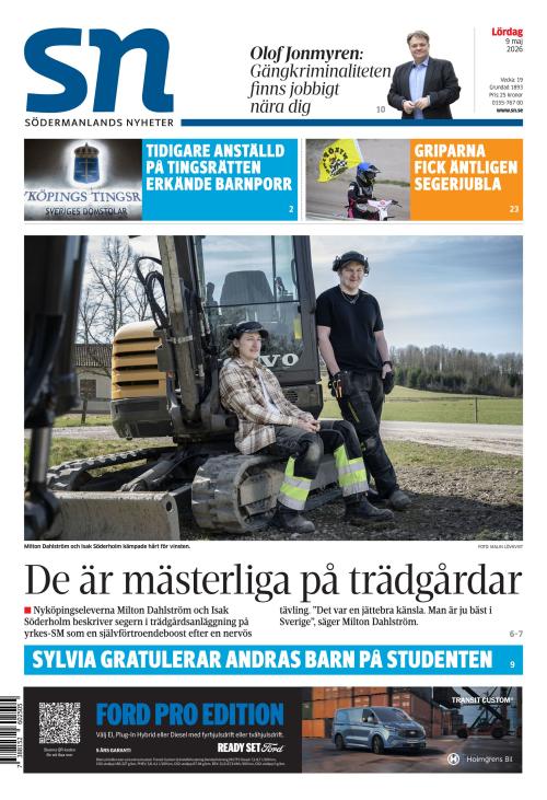 Södermanlands Nyheter 9.5.2026