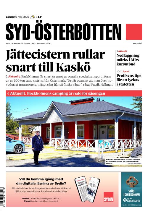 Syd-Österbotten 9.5.2026