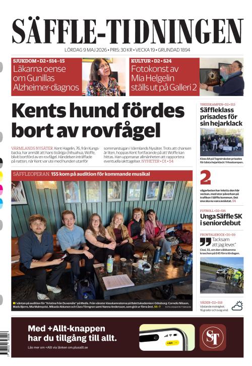 Säffle-Tidningen 9.5.2026