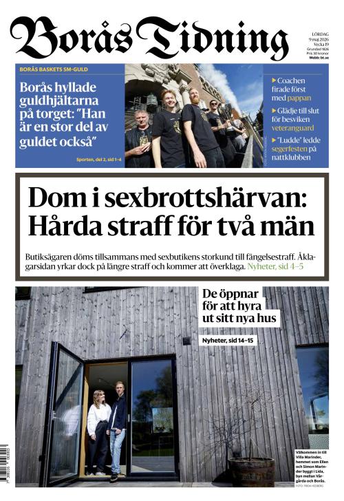 Borås Tidning 9.5.2026