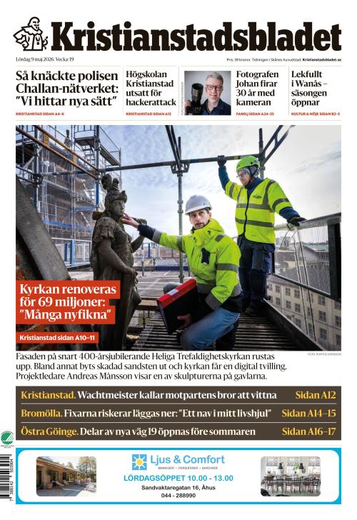 Kristianstadsbladet 9.5.2026