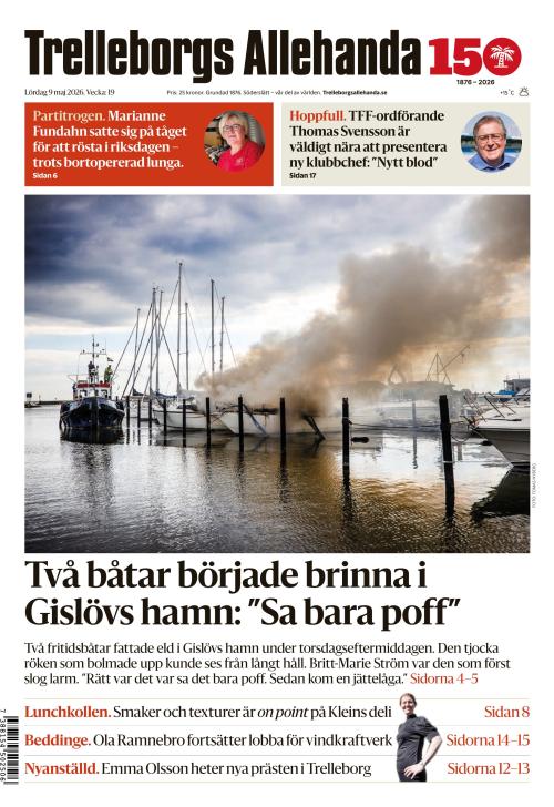 Trelleborgs Allehanda 9.5.2026