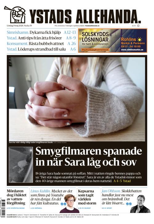 Ystads Allehanda 9.5.2026