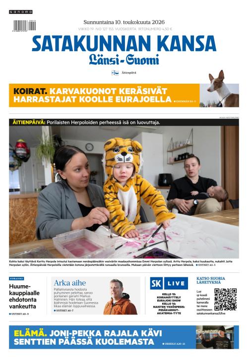 Satakunnan Kansa Länsi-Suomi 10.5.2026