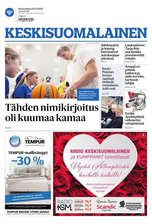 Keskisuomalainen 10.5.2026