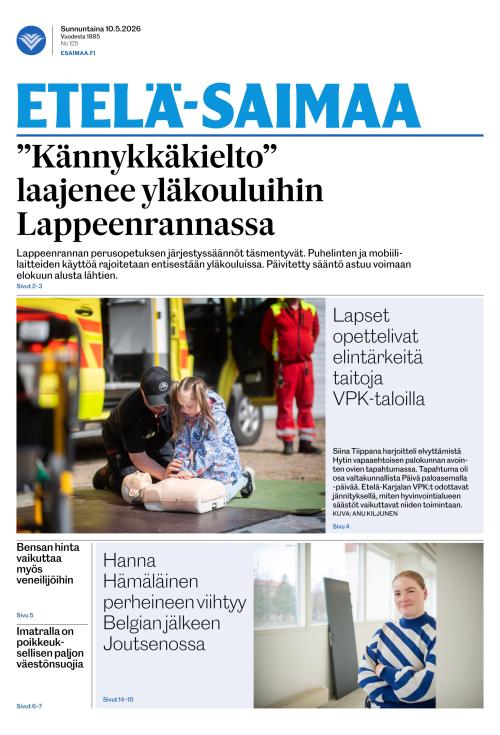 Etelä-Saimaa 10.5.2026