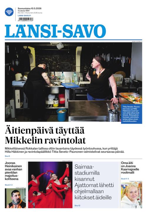 Länsi-Savo 10.5.2026