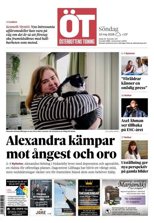 Österbottens Tidning 10.5.2026