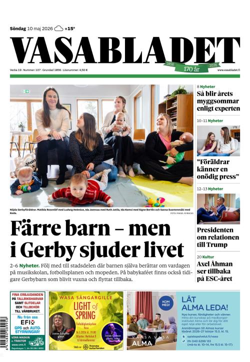 Vasabladet 10.5.2026