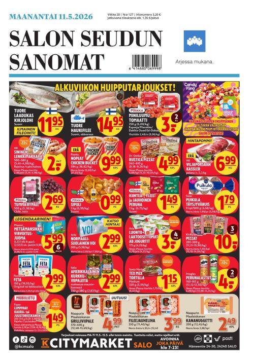 Salon Seudun Sanomat 11.5.2026