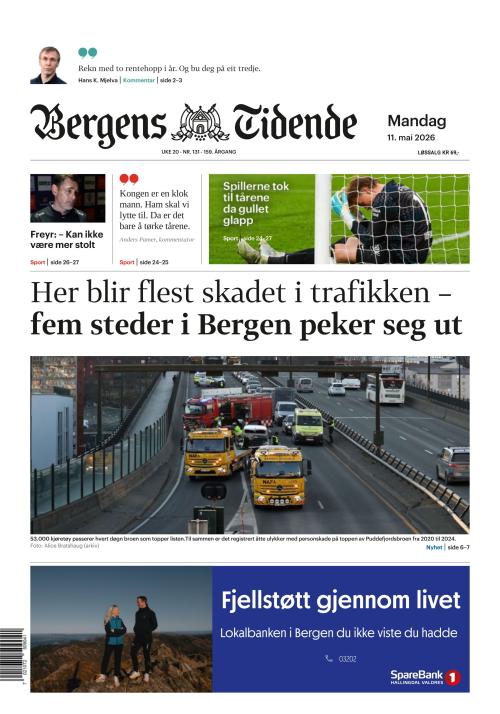 Bergens Tidende 11.5.2026
