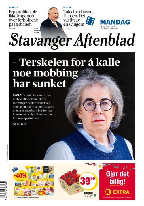Stavanger Aftenblad 11.5.2026