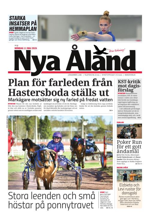 Nya Åland 11.5.2026
