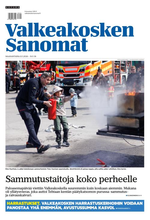 Valkeakosken Sanomat 11.5.2026