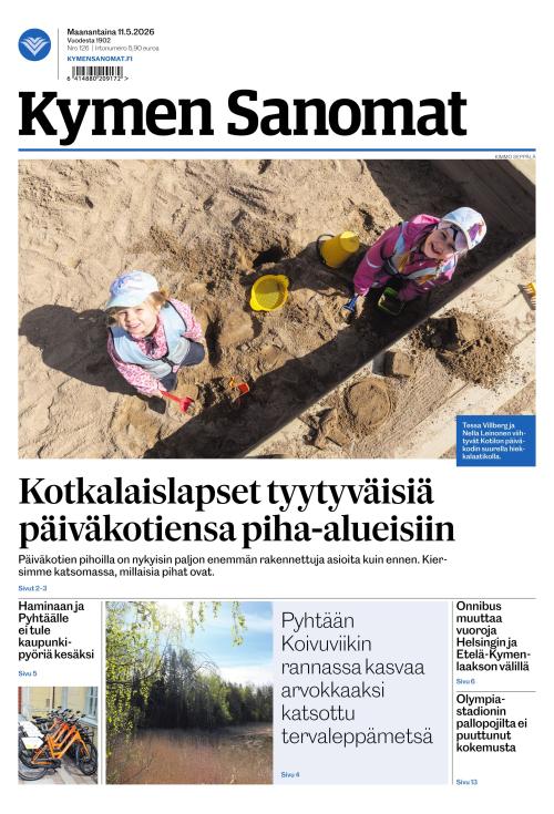 Kymen Sanomat 11.5.2026