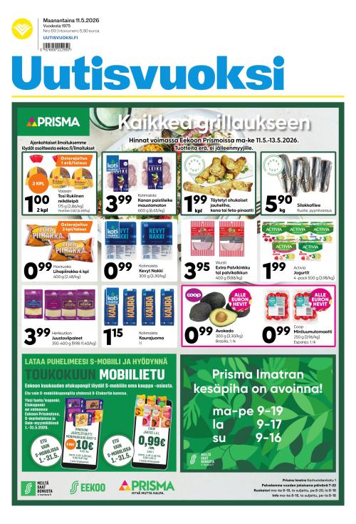 Uutisvuoksi 11.5.2026