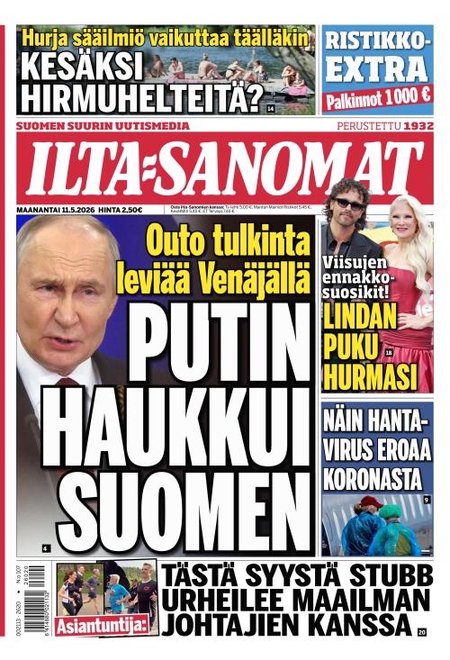 Ilta-Sanomat 11.5.2026