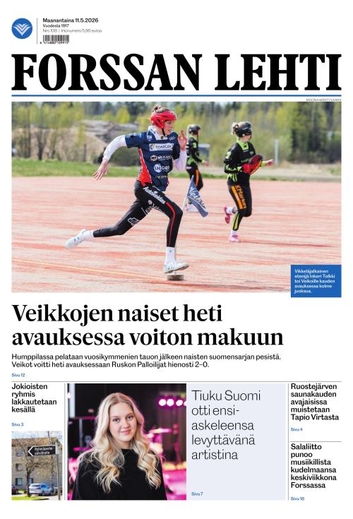 Forssan Lehti 11.5.2026